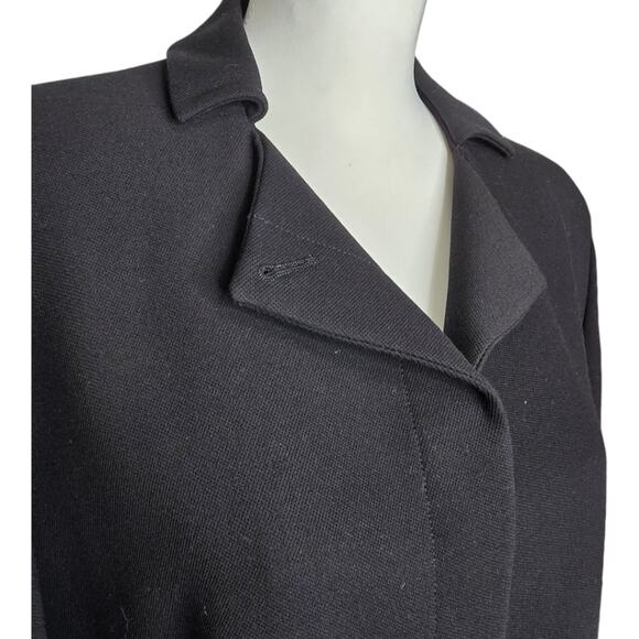 Emporio Armani Vintage Wool Blend Black Jacket Size‎ EU46/US12 - Picture 6 of 12